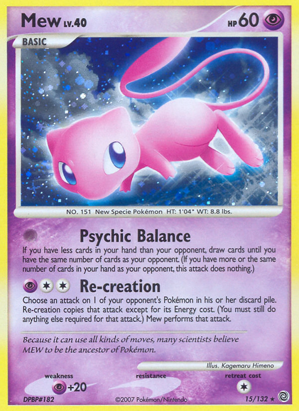 Mew (15/132) [Diamond & Pearl: Secret Wonders] | Good Games Adelaide SA