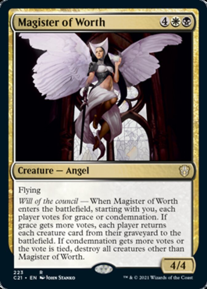 Magister of Worth [Commander 2021] | Good Games Adelaide SA