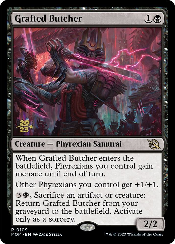Grafted Butcher 109 (Prerelease Cards)  - Foil | Good Games Adelaide SA