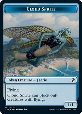 Cloud Sprite Token 3 (Time Spiral: Remastered)  | Good Games Adelaide SA