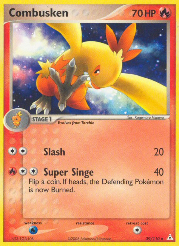 Combusken (39/110) [EX: Holon Phantoms] | Good Games Adelaide SA