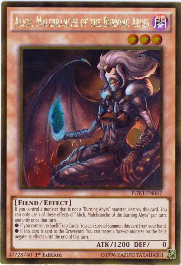 Alich, Malebranche of the Burning Abyss [PGL3-EN047] Gold Rare | Good Games Adelaide SA