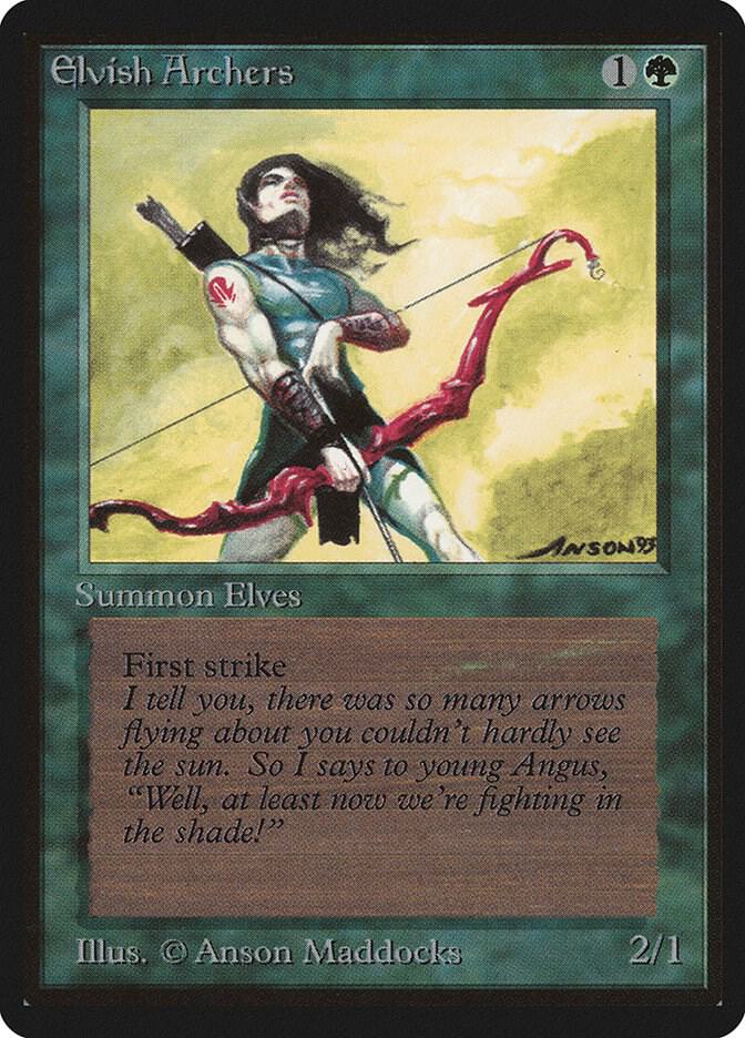 Elvish Archers  (Beta Edition)  | Good Games Adelaide SA
