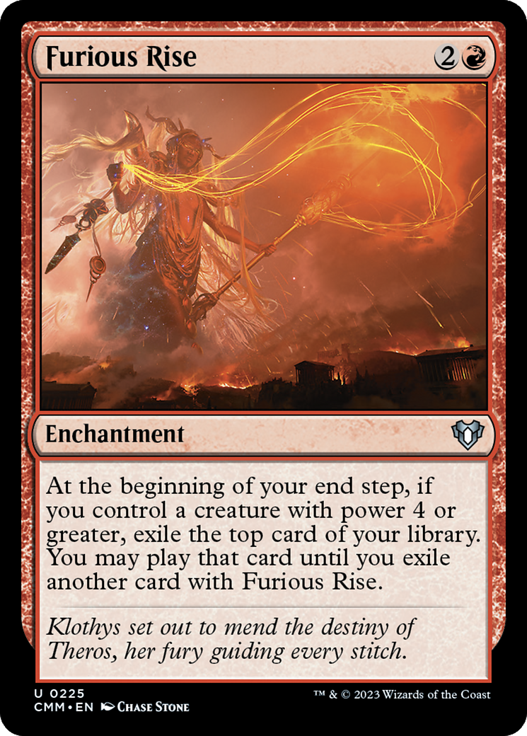 Furious Rise [Commander Masters] | Good Games Adelaide SA