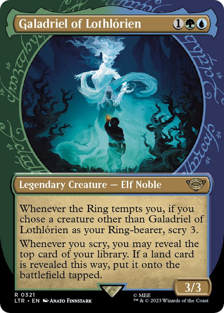 Galadriel of Lothlórien 321 (Universes Beyond: The Lord of the Rings: Tales of Middle-earth)  - Showcase | Good Games Adelaide SA