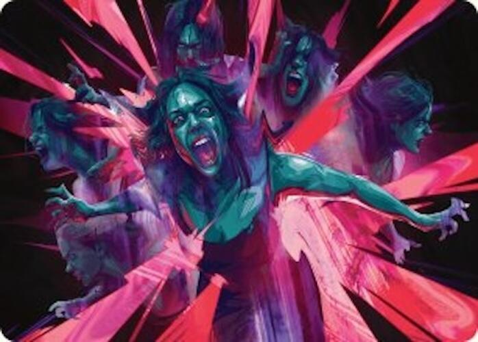 Waltz of Rage Art Card 35 (Art Series: Duskmourn: House of Horror)  | Good Games Adelaide SA