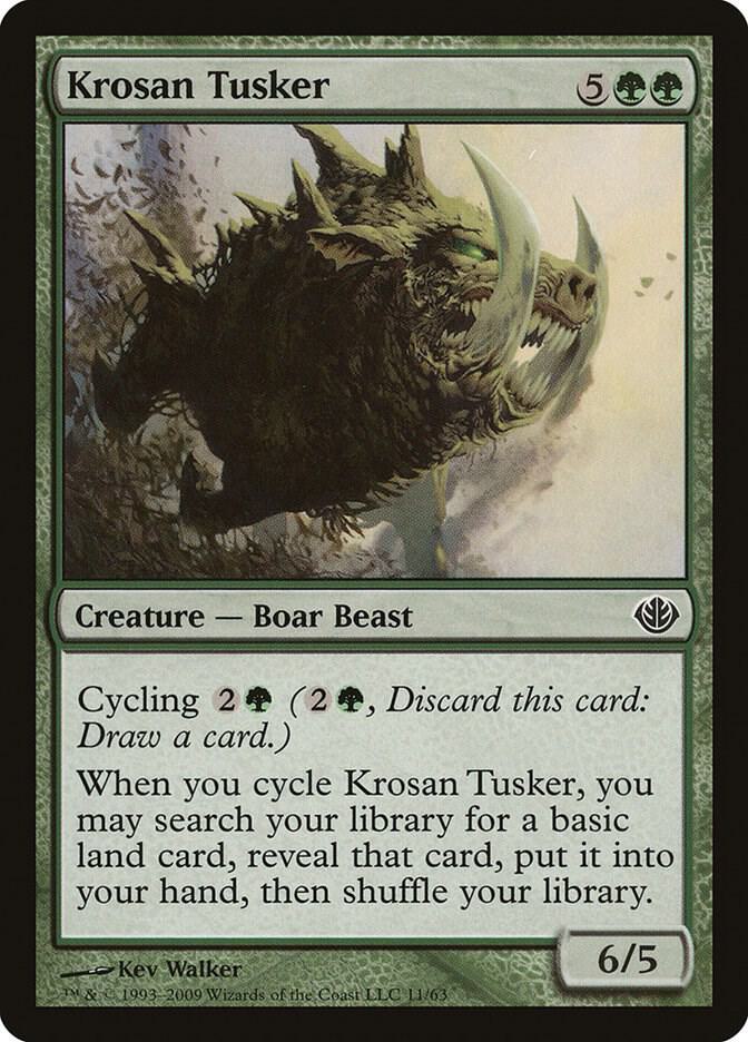 Krosan Tusker 11 (Duel Decks: Garruk vs. Liliana)  | Good Games Adelaide SA