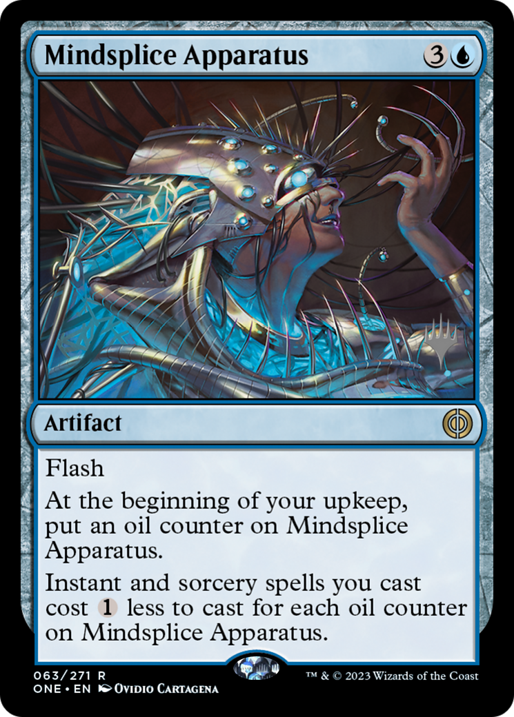 Mindsplice Apparatus (Promo Pack) [Phyrexia: All Will Be One Promos] | Good Games Adelaide SA