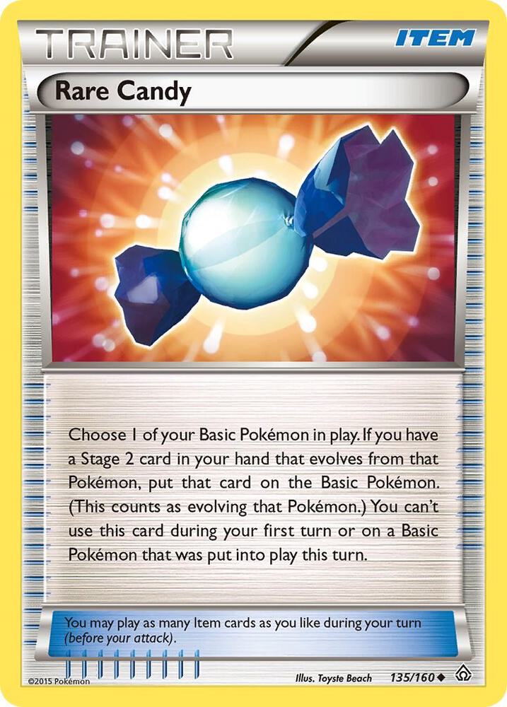 Rare Candy 135/160 (XY - Primal Clash)  | Good Games Adelaide SA