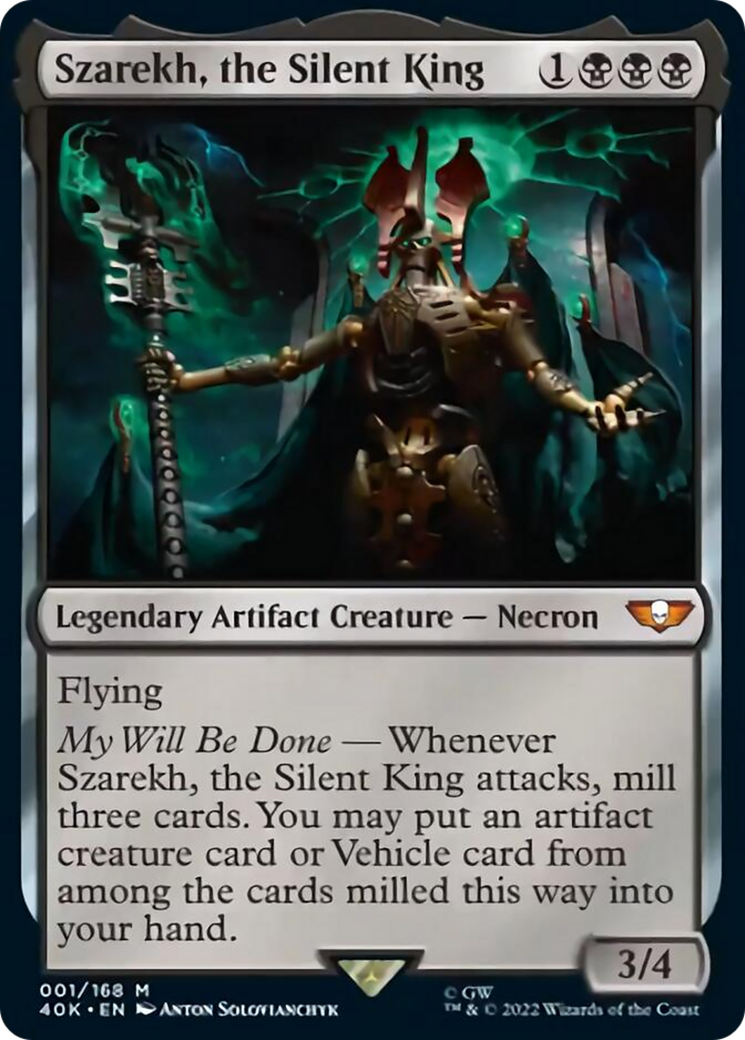 Szarekh, the Silent King (Surge Foil) [Universes Beyond: Warhammer 40,000] | Good Games Adelaide SA