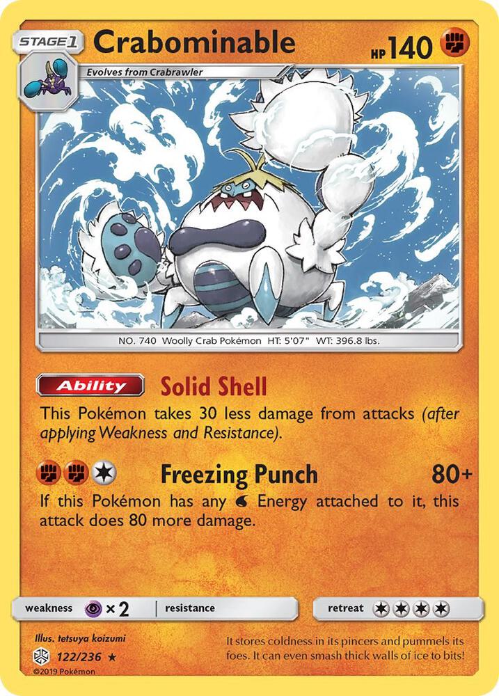 Crabominable 122/236 (SM - Cosmic Eclipse)  | Good Games Adelaide SA