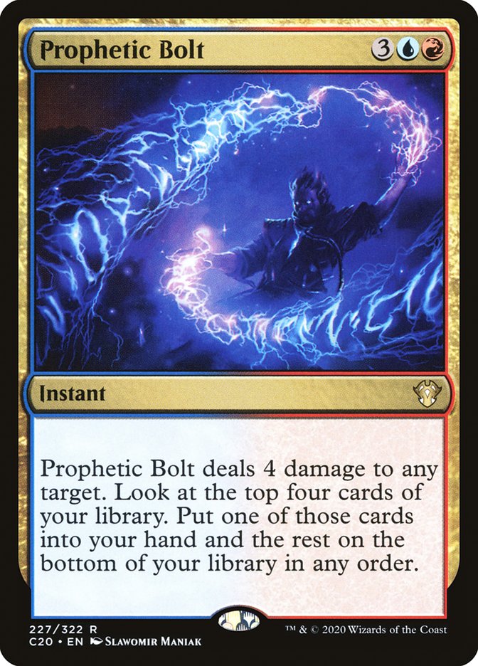 Prophetic Bolt [Commander 2020] | Good Games Adelaide SA