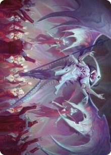 Atraxa Grand Unifier Art Card 45 81 45 (Art Series: Phyrexia: All Will Be One)  | Good Games Adelaide SA