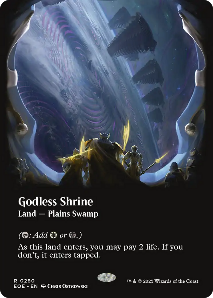 Godless Shrine (Borderless) [Edge of Eternities] | Good Games Adelaide SA