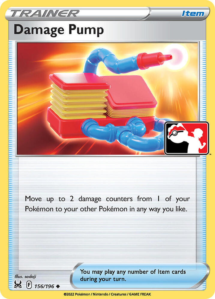 Damage Pump Series 3 156/196 (Prize Pack Series Cards)  | Good Games Adelaide SA