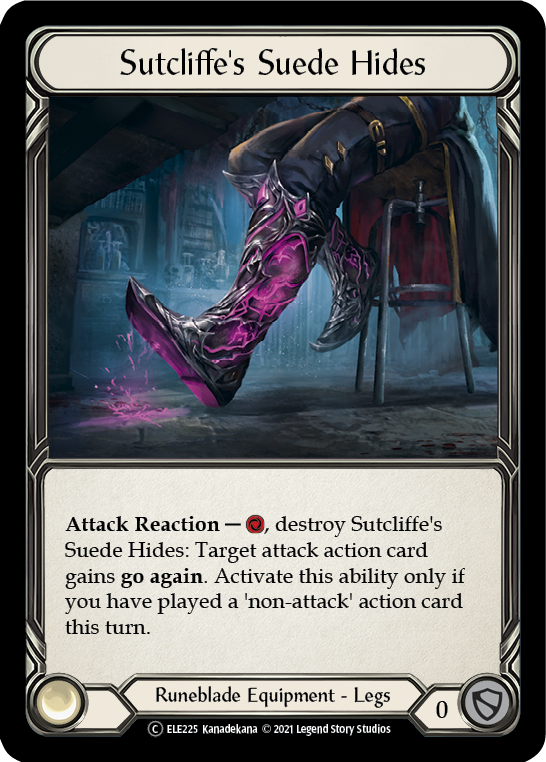 Sutcliffe's Suede Hides [U-ELE225] Unlimited Normal | Good Games Adelaide SA