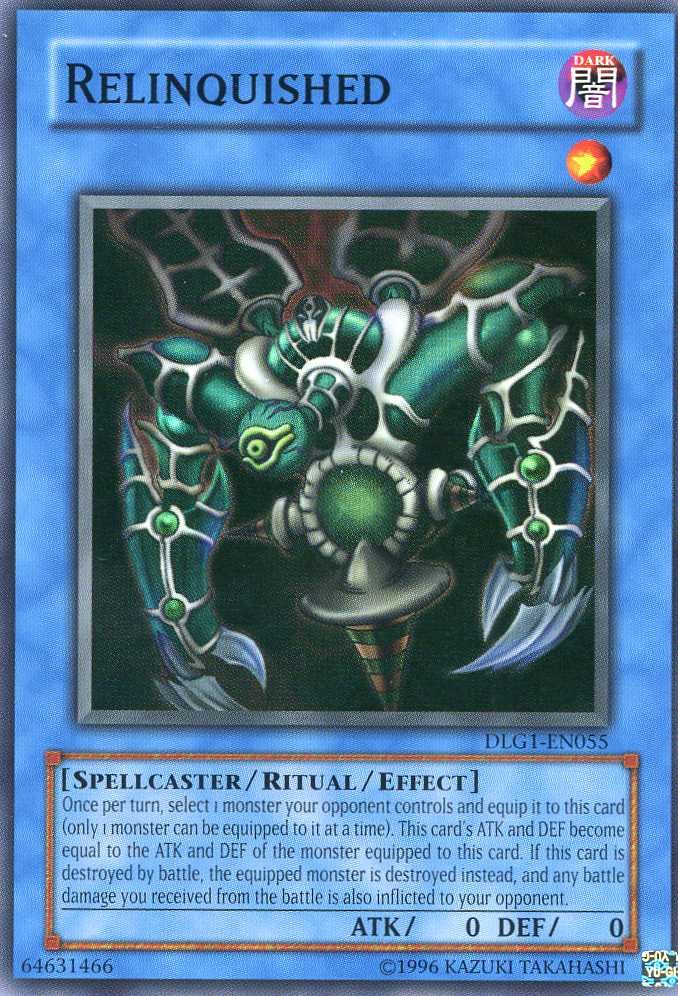 Relinquished [DLG1-EN055] Super Rare | Good Games Adelaide SA