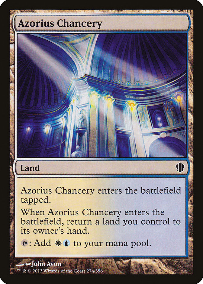 Azorius Chancery [Commander 2013] | Good Games Adelaide SA