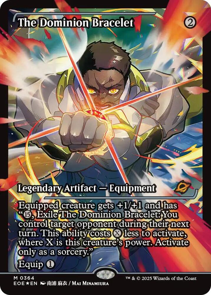 The Dominion Bracelet Showcase 364 (Edge of Eternities)  - Foil | Good Games Adelaide SA