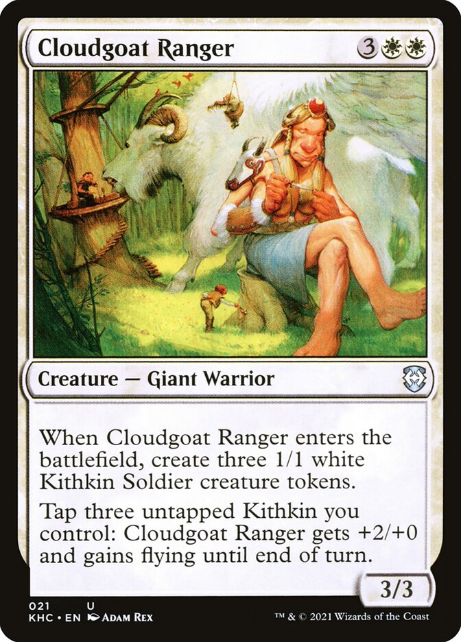 Cloudgoat Ranger 21 (Commander: Kaldheim)  | Good Games Adelaide SA