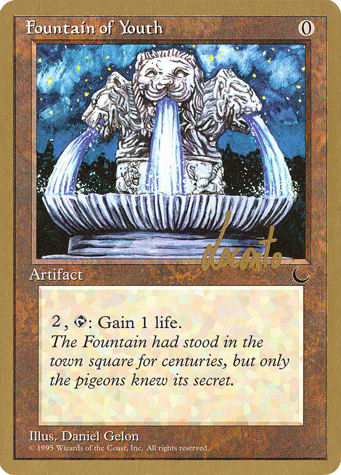 Fountain of Youth (Michael Loconto) [Pro Tour Collector Set] | Good Games Adelaide SA