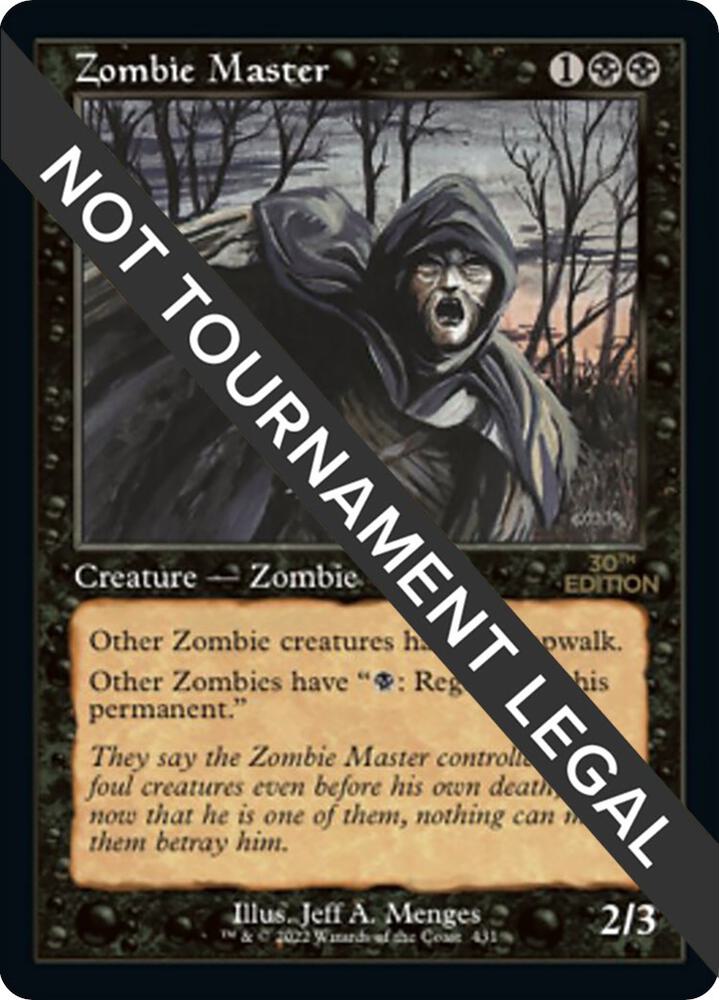 Zombie Master Retro Frame 431 (30th Anniversary Edition)  | Good Games Adelaide SA