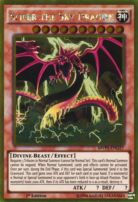 Slifer the Sky Dragon [MVP1-ENG57] Gold Rare | Good Games Adelaide SA