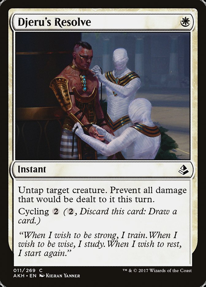 Djeru's Resolve 11 (Amonkhet)  | Good Games Adelaide SA