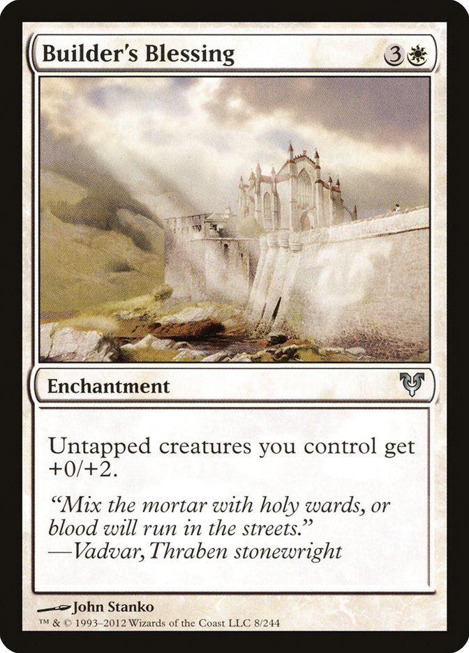 Builders Blessing 8 (Avacyn Restored)  - Foil | Good Games Adelaide SA