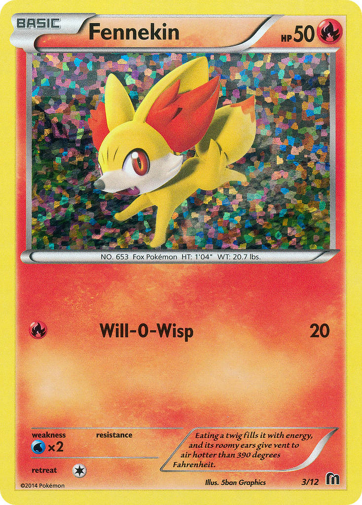 Fennekin (3/12) [McDonald's Promos: 2016 Collection] | Good Games Adelaide SA