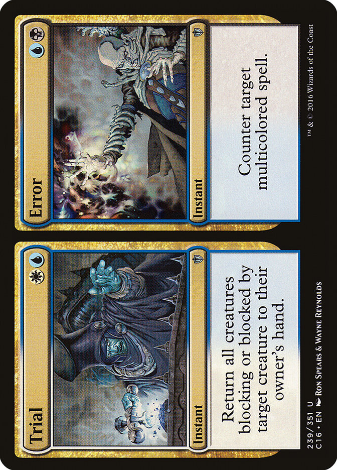 Trial // Error [Commander 2016] | Good Games Adelaide SA