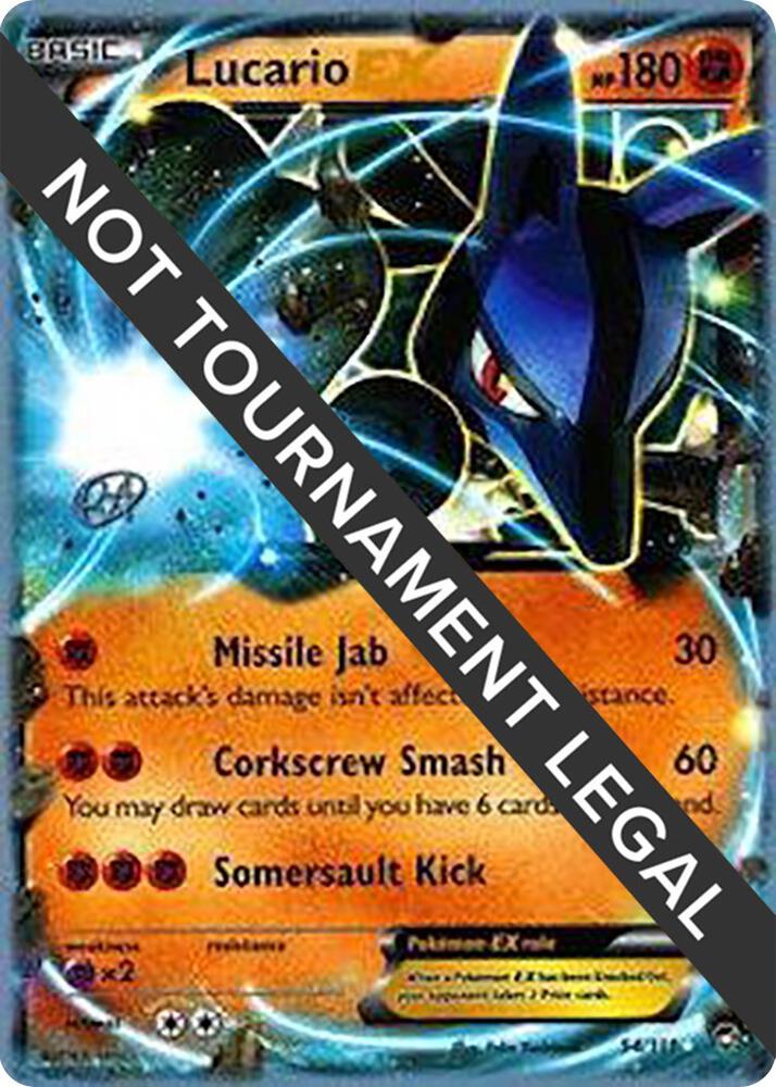 Lucario EX 2015 Rowan Stavenow 54/111 (World Championship Decks)  | Good Games Adelaide SA