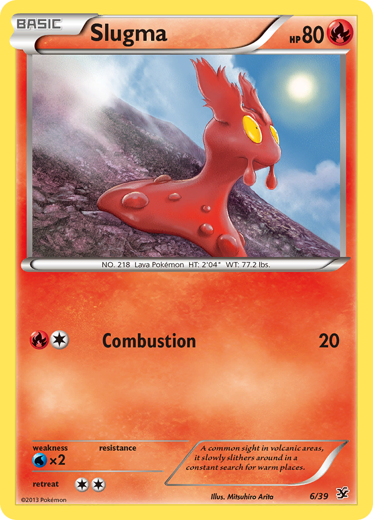 Slugma (6/39) [XY: Kalos Starter Set] | Good Games Adelaide SA