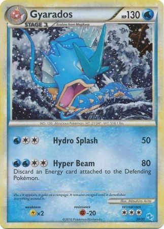 Gyarados (30/30) [HeartGold & SoulSilver: Trainer Kit - Gyarados] | Good Games Adelaide SA