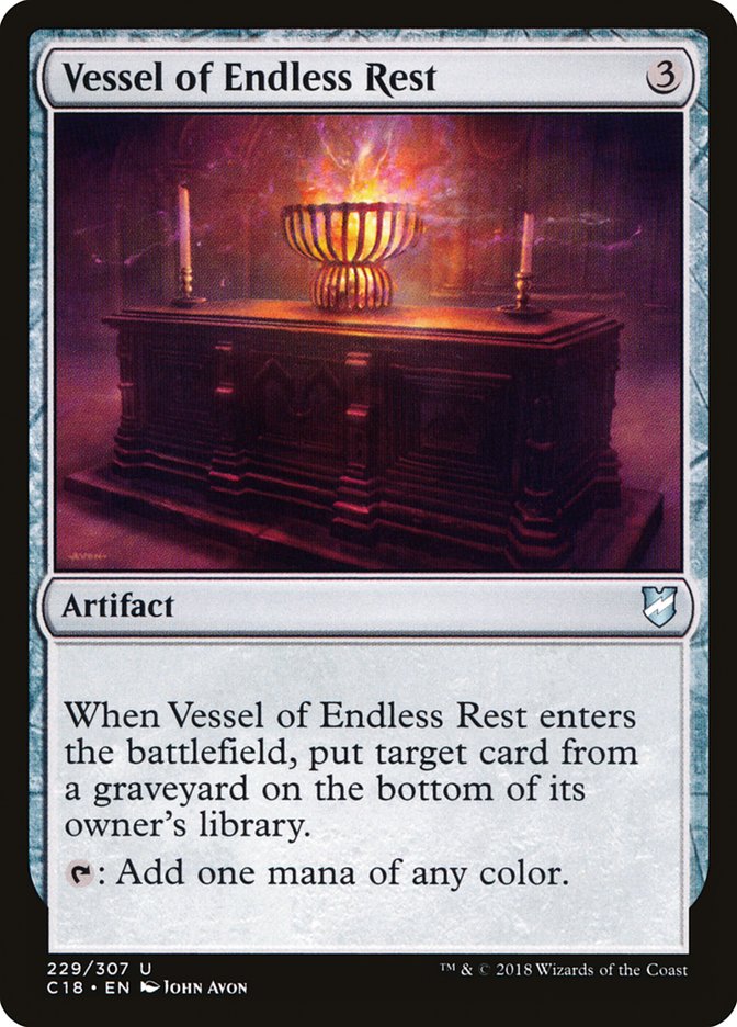 Vessel of Endless Rest [Commander 2018] | Good Games Adelaide SA