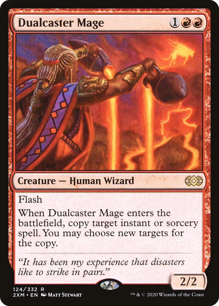 Dualcaster Mage 124 (Double Masters)  | Good Games Adelaide SA