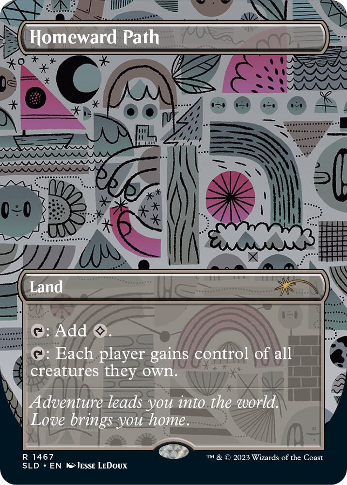 Homeward Path 1467 1467 (Secret Lair Drop Series)  | Good Games Adelaide SA