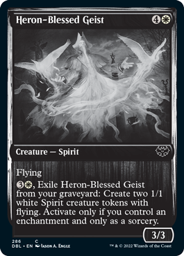Heron-Blessed Geist [Innistrad: Double Feature] | Good Games Adelaide SA