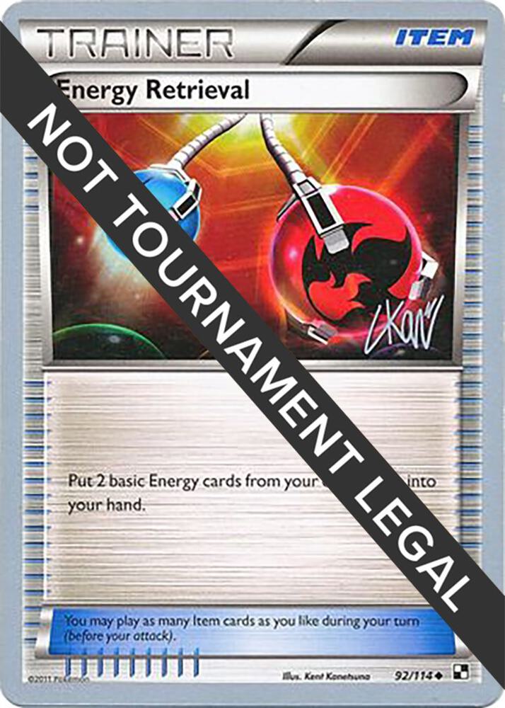 Energy Retrieval 2011 Christopher Kan 92/114 (World Championship Decks)  | Good Games Adelaide SA