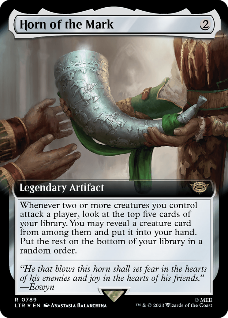 Horn of the Mark (Extended Art) (Surge Foil) [The Lord of the Rings: Tales of Middle-Earth] | Good Games Adelaide SA