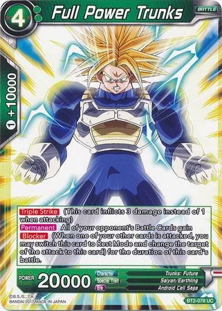 Full Power Trunks [BT2-078] | Good Games Adelaide SA