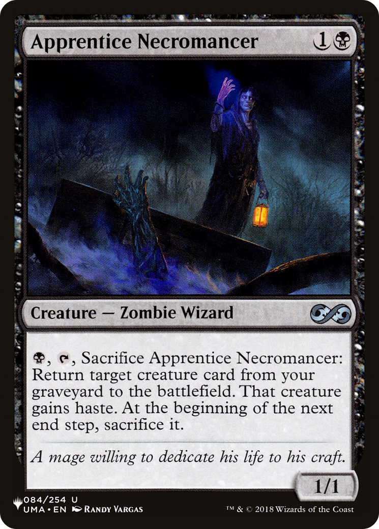 Apprentice Necromancer [The List Reprints] | Good Games Adelaide SA