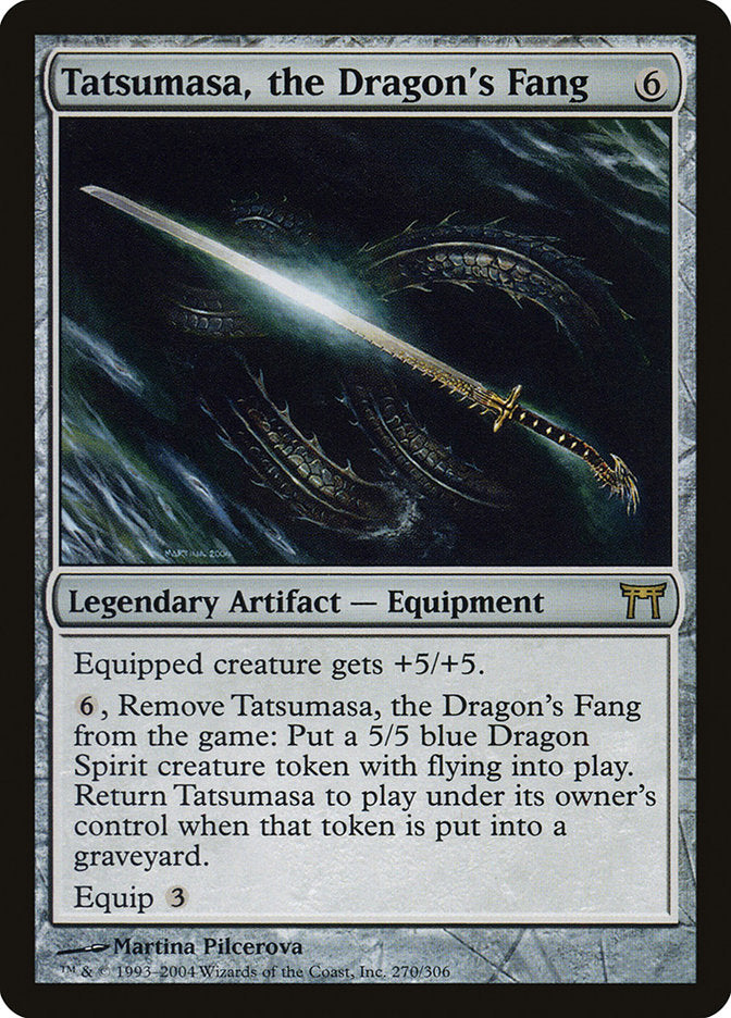 Tatsumasa, the Dragon's Fang [Champions of Kamigawa] | Good Games Adelaide SA