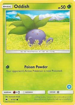 Oddish 11 4/147 (SM Trainer Kit: Alolan Sandslash & Alolan Ninetales)  | Good Games Adelaide SA