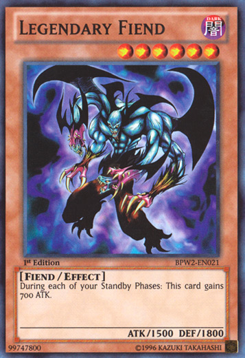Legendary Fiend [BPW2-EN021] Super Rare | Good Games Adelaide SA