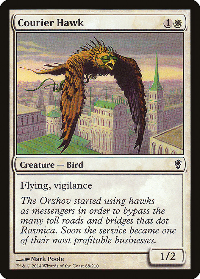 Courier Hawk 68 (Conspiracy)  - Foil | Good Games Adelaide SA
