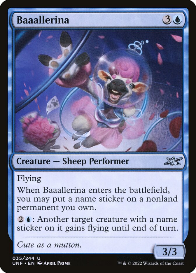 Baaallerina 35 (Unfinity)  - Foil | Good Games Adelaide SA