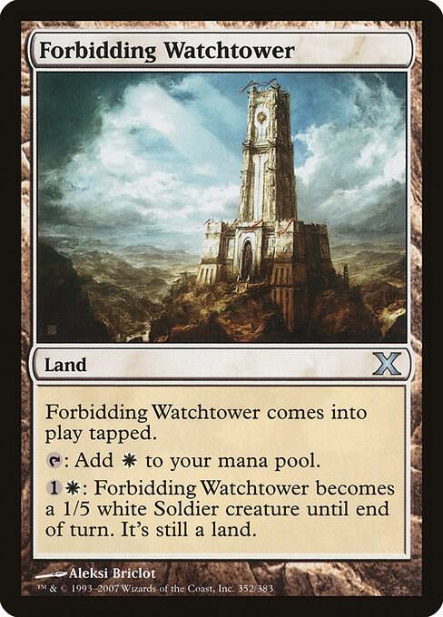 Forbidding Watchtower 352 (10th Edition)  - Foil | Good Games Adelaide SA