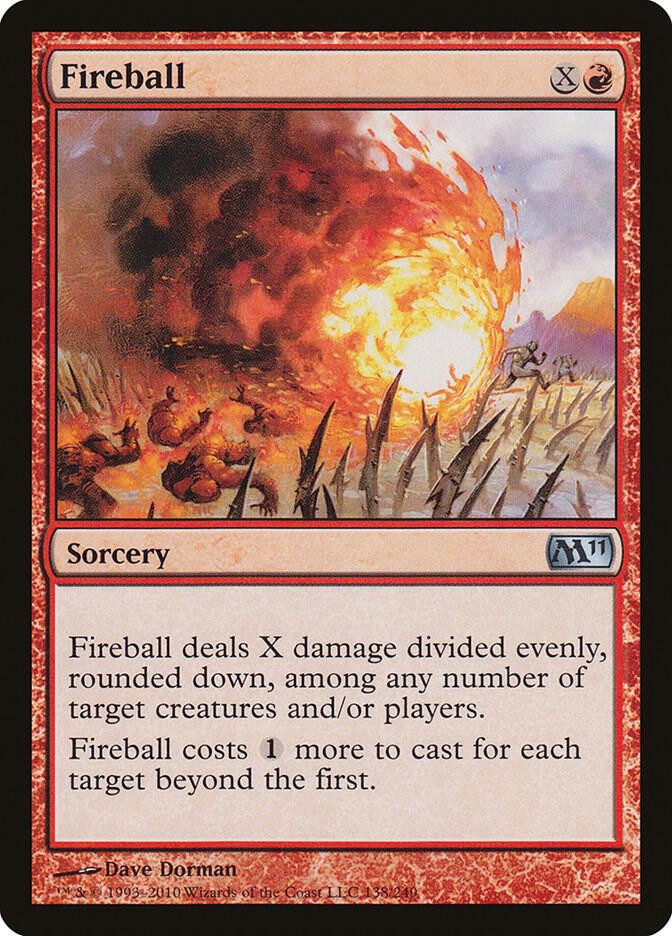 Fireball 138 (Magic 2011 (M11))  - Foil | Good Games Adelaide SA