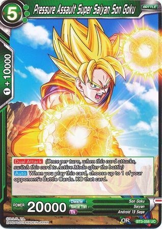 Pressure Assault Super Saiyan Son Goku [BT3-058] | Good Games Adelaide SA